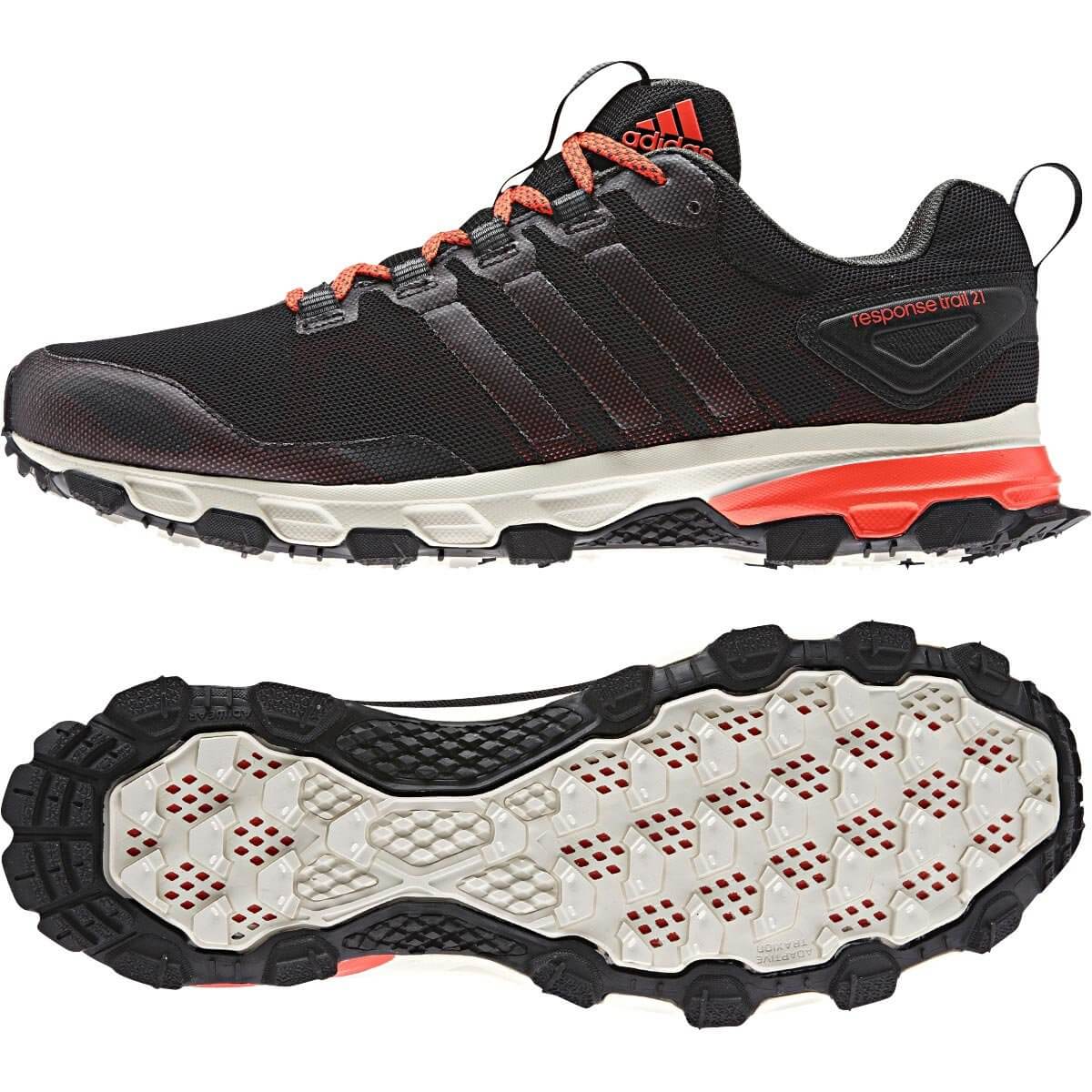 Pánske bežecké topánky adidas response trail 21 m Textile