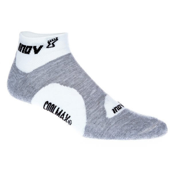 Ponožky Inov-8 RACESOC low 2p white/grey bílá