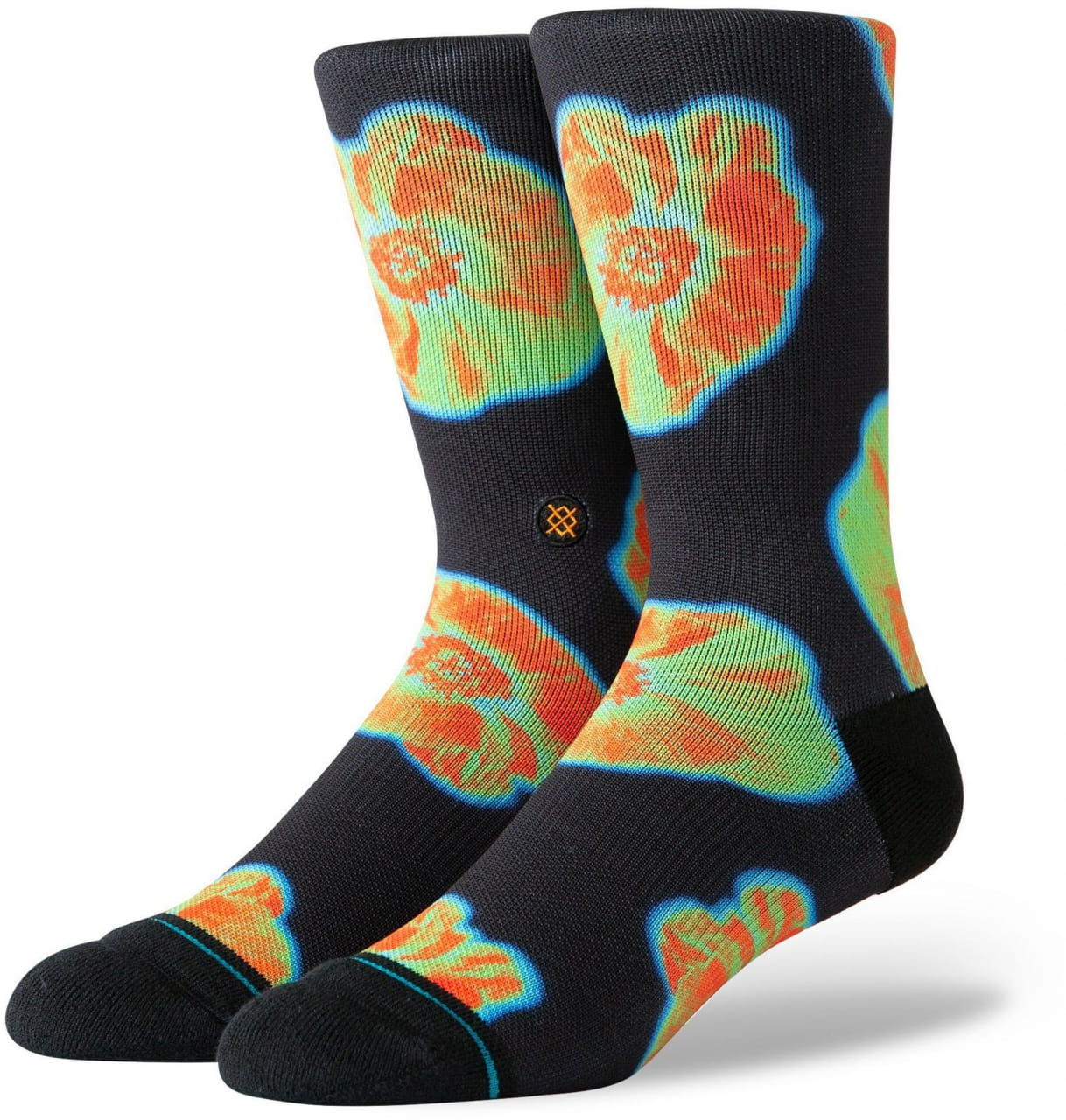 Pánské ponožky Stance Thermal Floral Black