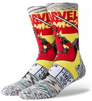 Socken Stance Deadpool Comic Grey