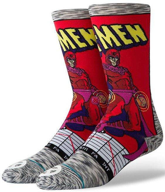 Socken Stance Magneto Comic Grey