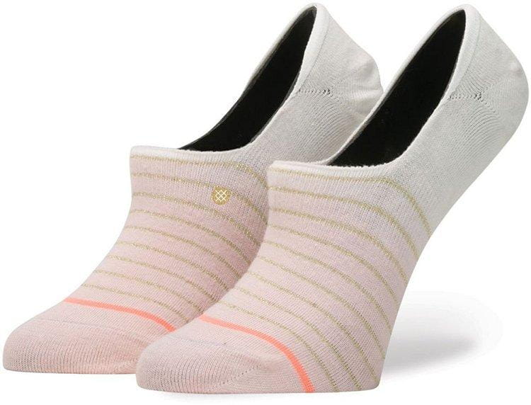 Socken Stance Dip Toe Pink