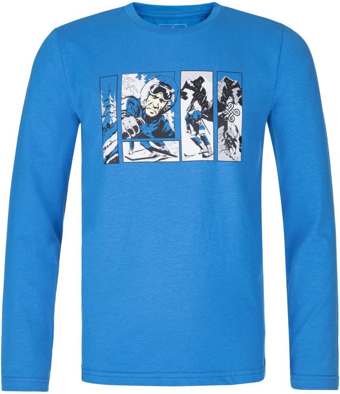 Camiseta de algodón para niños Kilpi Nurmes Modrá