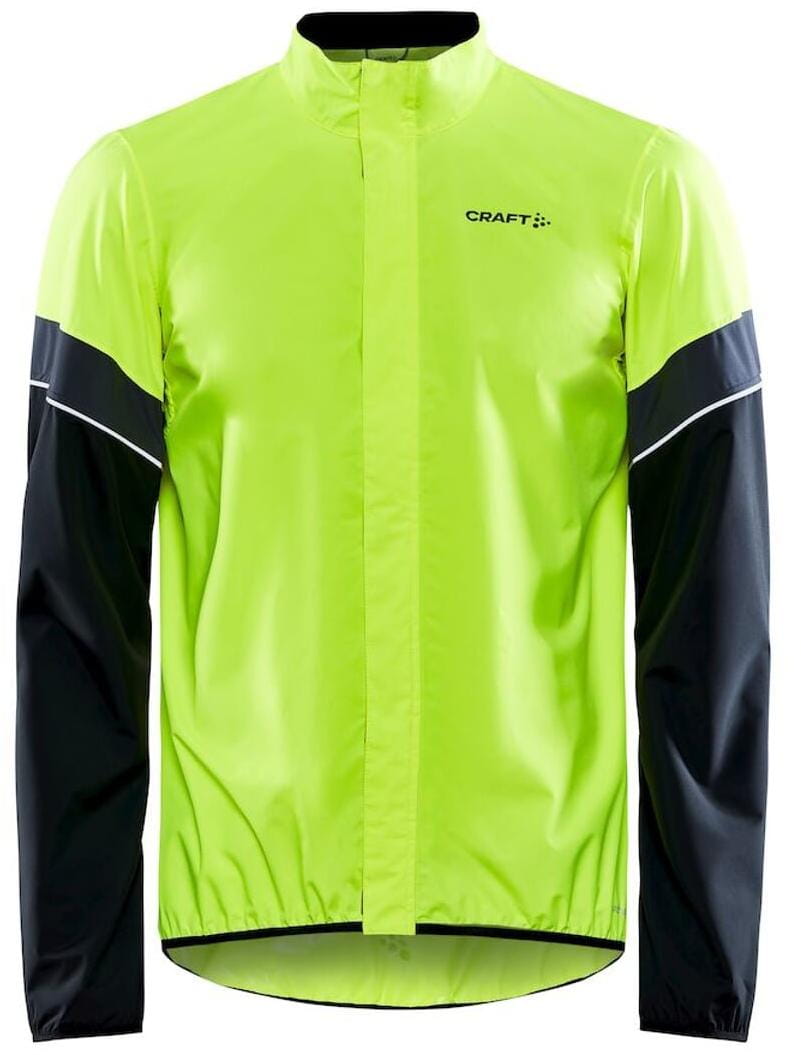 Férfi kerékpáros kabát Craft Cyklobunda CORE Endur Hydro žlutá