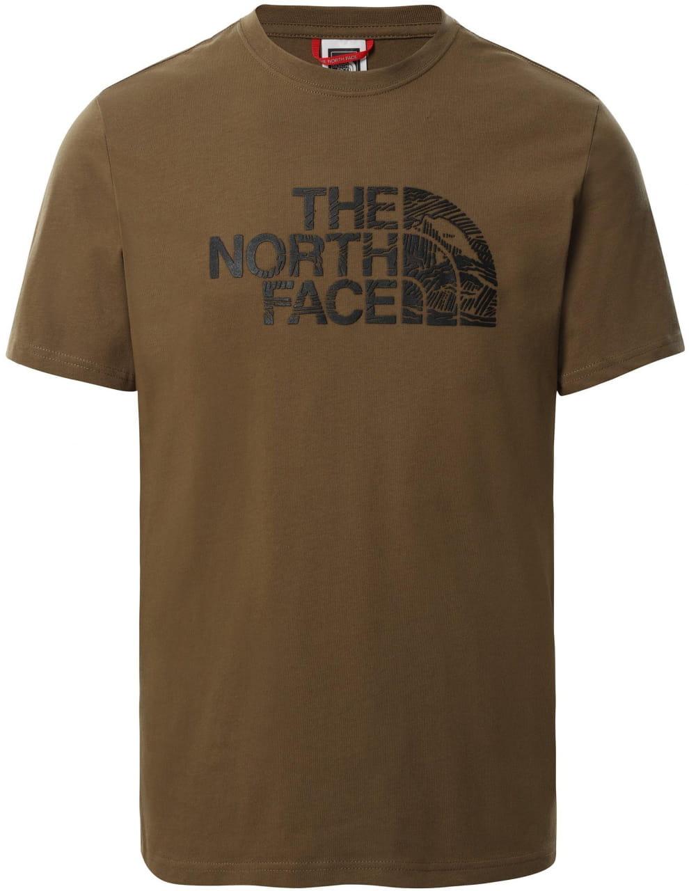 Pánské tričko s krátkými rukávy The North Face Men’s S/S WOODCUT DOME TEE