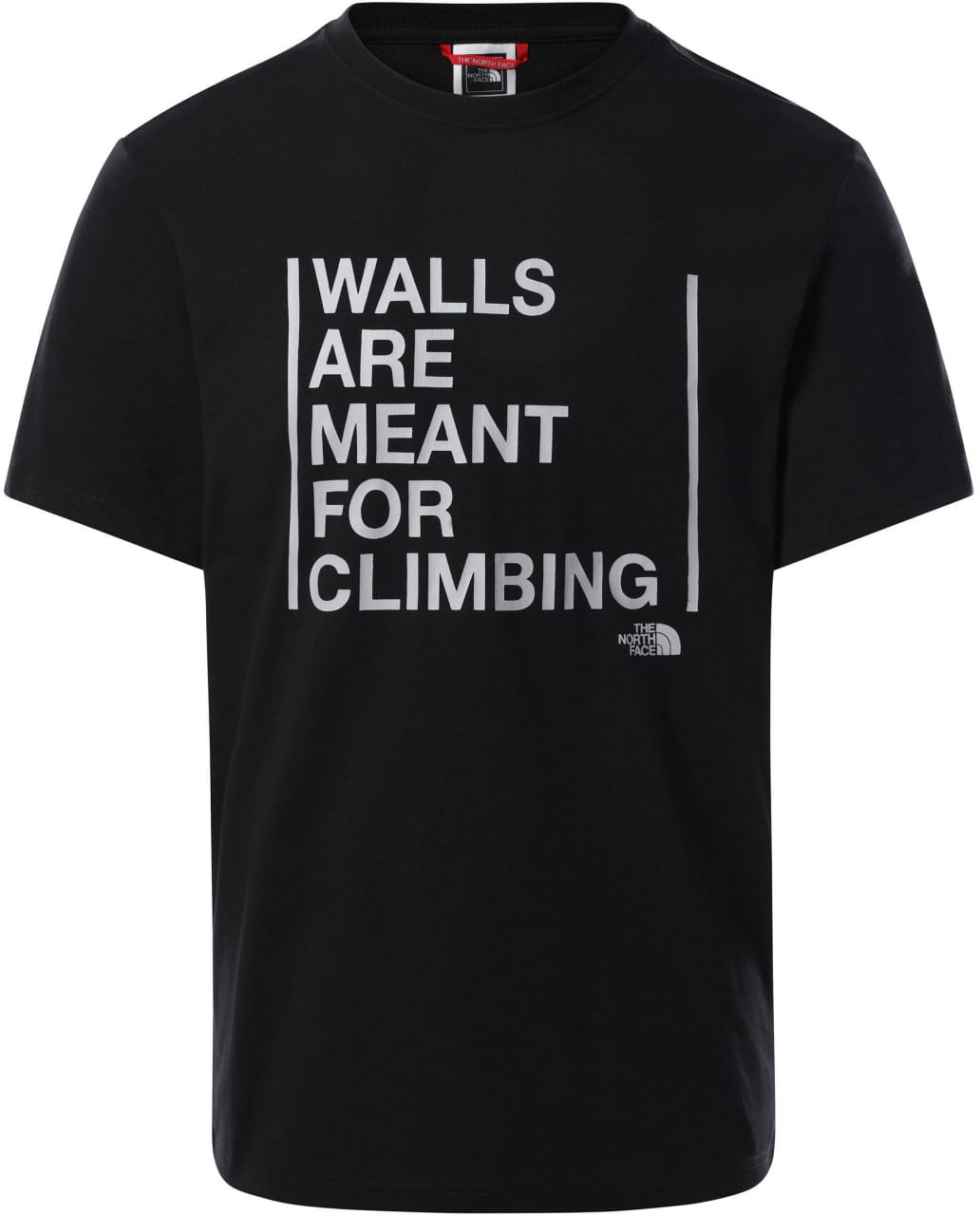 Pánské lezecké tričko The North Face Men’s S/S Walls Are For Climbing Tee