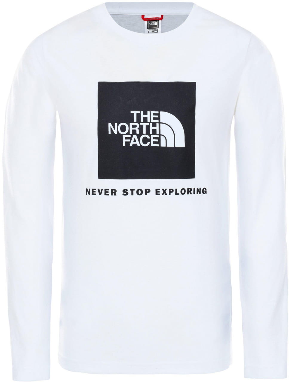 Juniorské tričko s dlouhým rukávem The North Face Youth New L/S Box Logo Tee