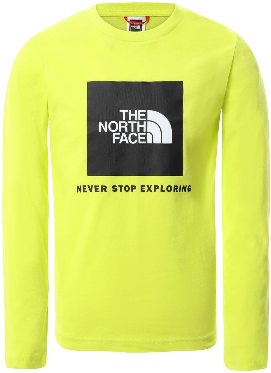 Pólók The North Face Youth New L/S Box Logo Tee