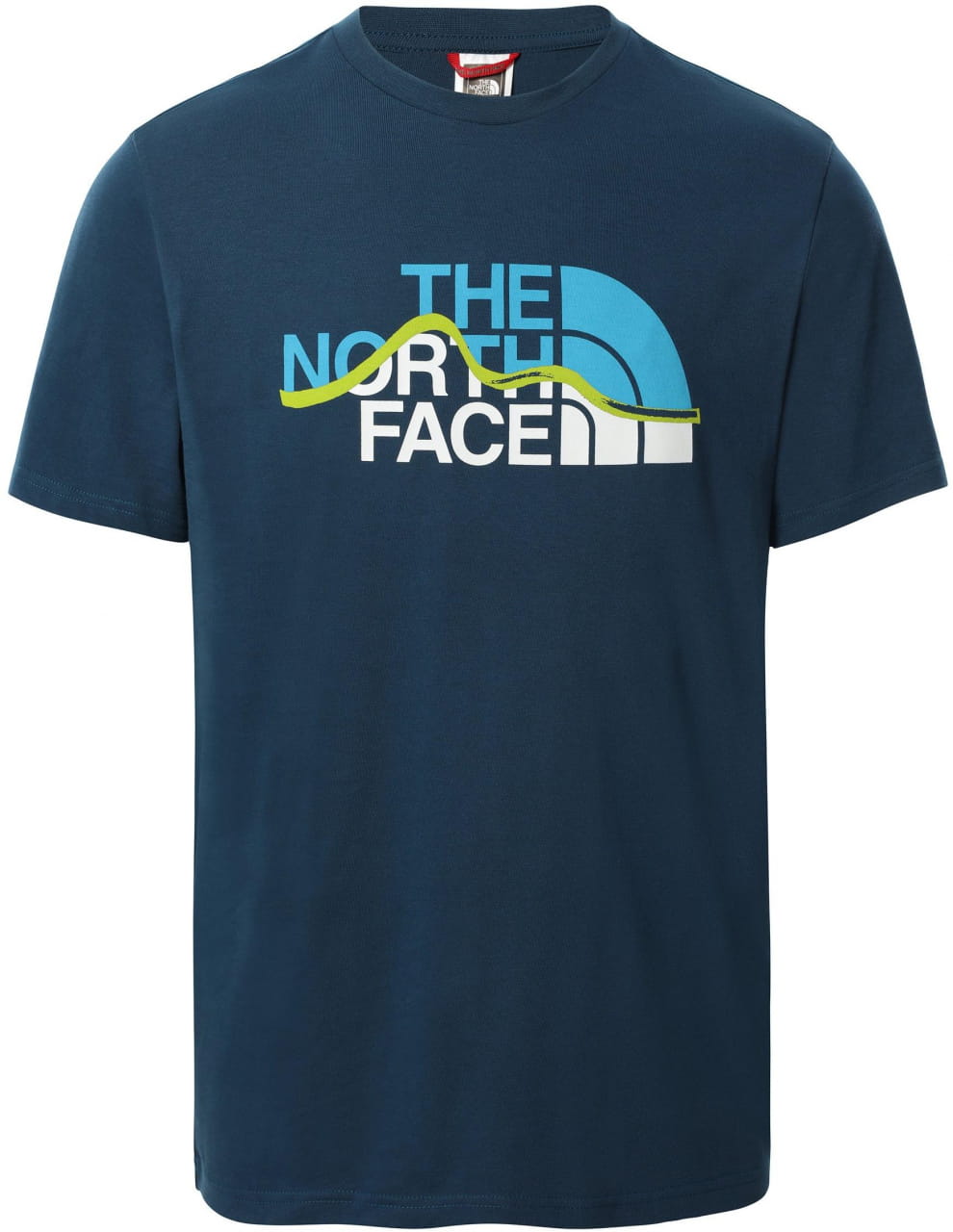Pánské bavlněné tričko The North Face Men’s S/S MOUNTAIN LINE TEE