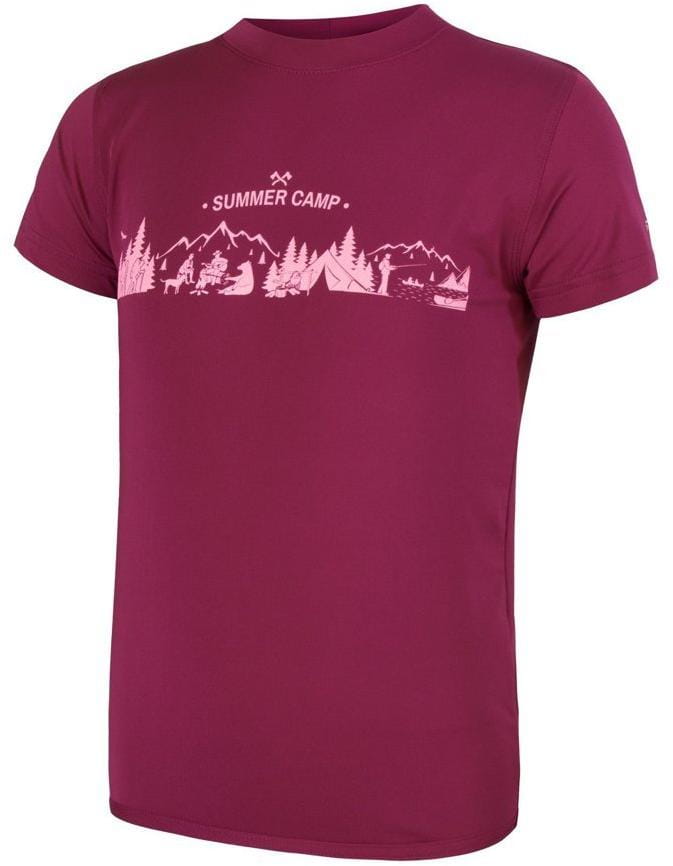 T-Shirts Sensor Coolmax Fresh Pt Camp dětské triko kr.rukáv lilla