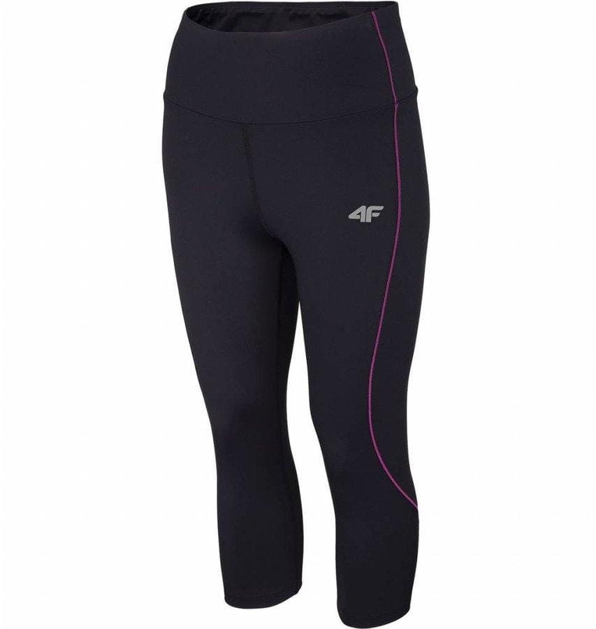 Damskie legginsy do biegania 3/4 4F Women's Functional Trousers SPDF010