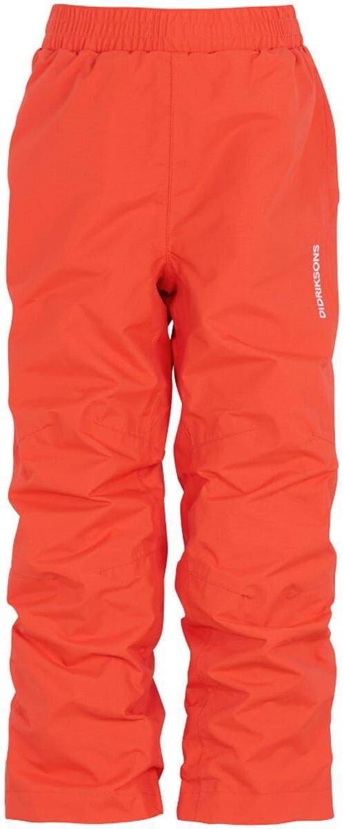 Dětské outdoorové nezateplené kalhoty Didriksons Kalhoty NOBI dětské červená