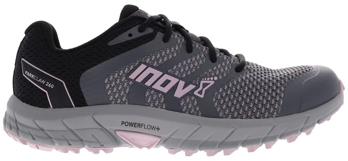 Dámska bežecká obuv Inov-8  PARKCLAW 260 W (S) grey/black/pink šedá