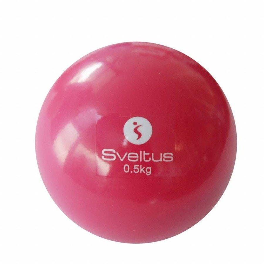 Žoga za fitnes Sveltus Weighted Ball 0,5 Kg Polybag
