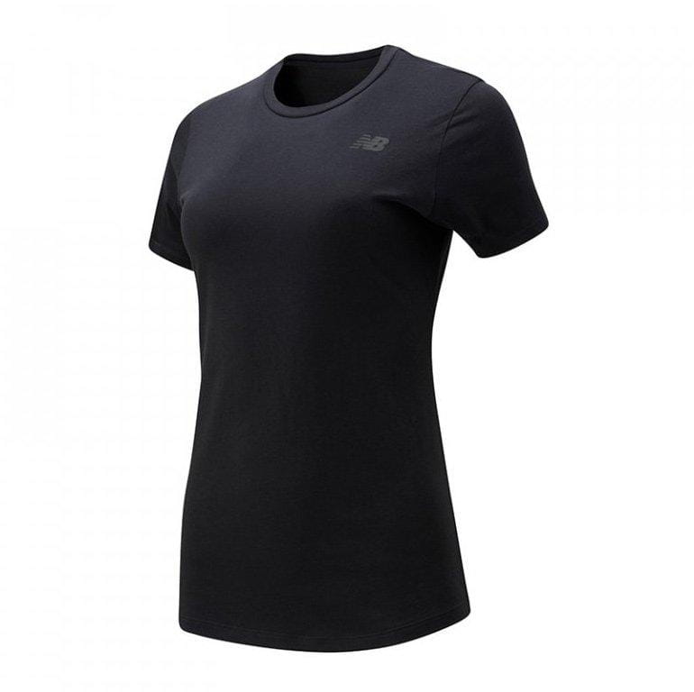 Dámské běžecké tričko New Balance WT01157BK