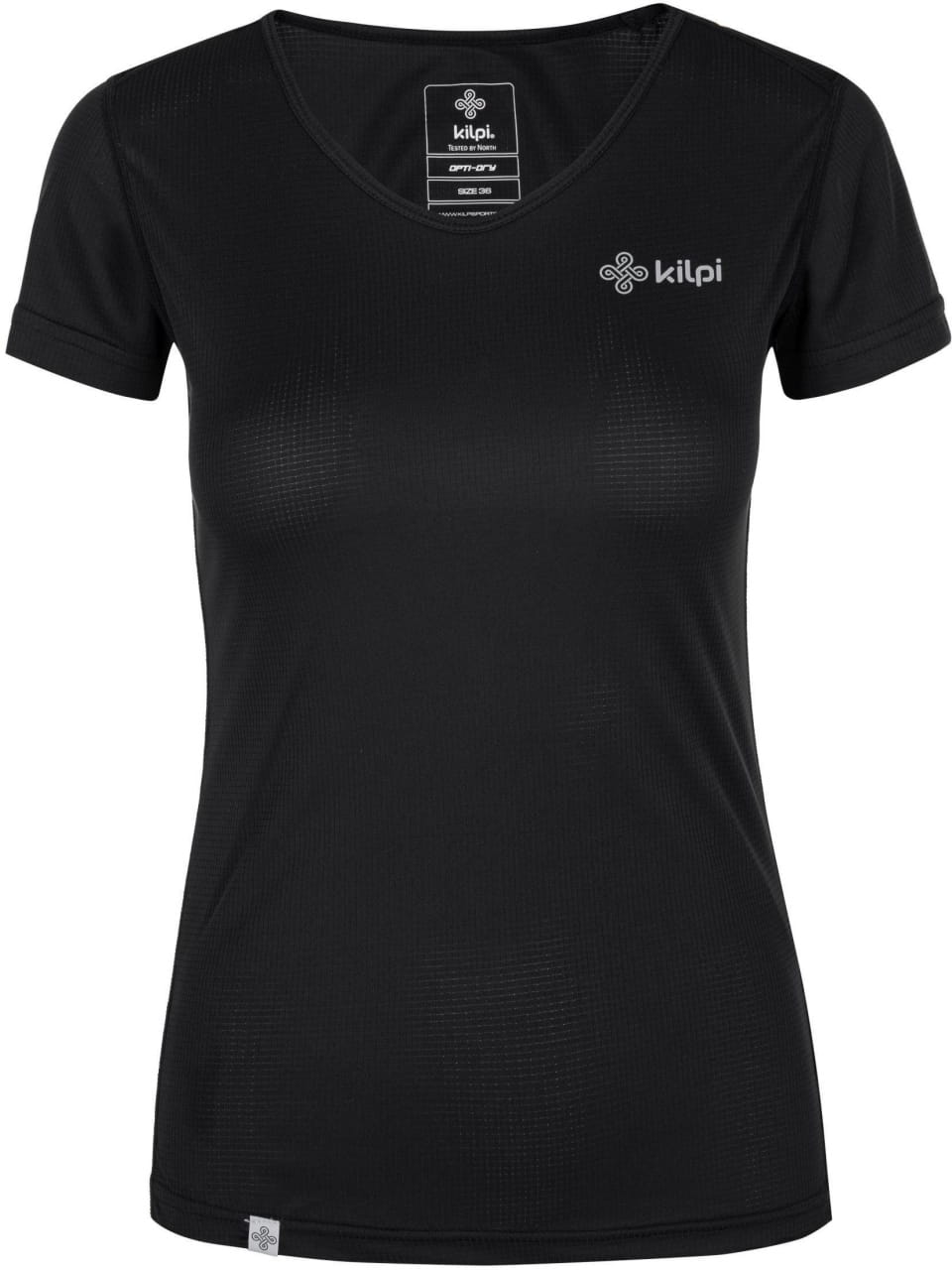 Ultraleichtes Frauen-T-Shirt Kilpi Dimaro Černá