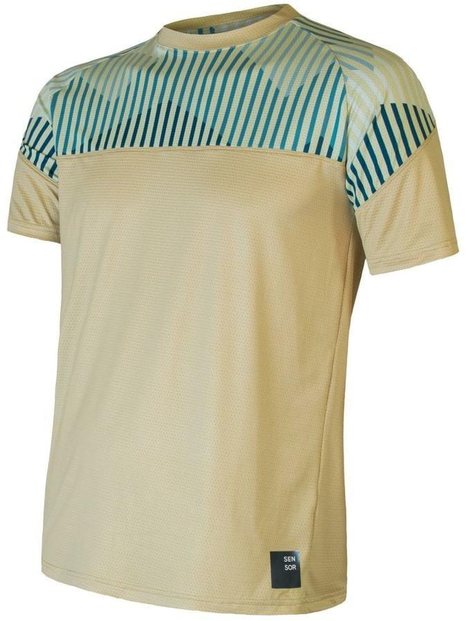  Camisa funcional para hombre Sensor Coolmax Impress pánské triko kr.rukáv sand/mountains