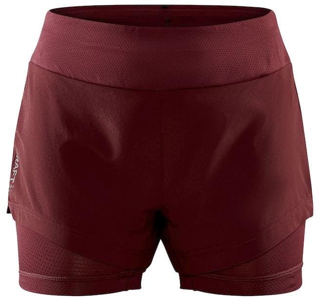 Shorts Craft W Šortky ADV Essence 2v1 červená