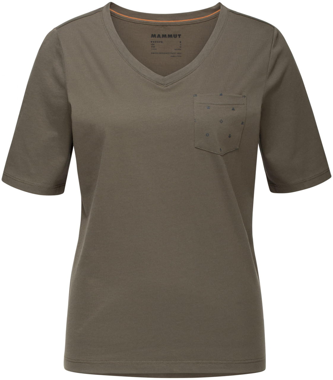 Damen Kletterhemd Mammut Pocket T-Shirt Women