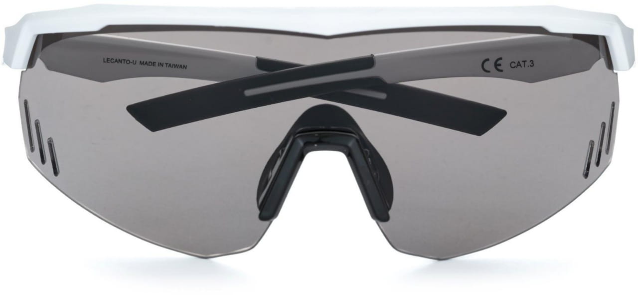 Unisex-Radsport-Sonnenbrille Kilpi Lecanto Bílá