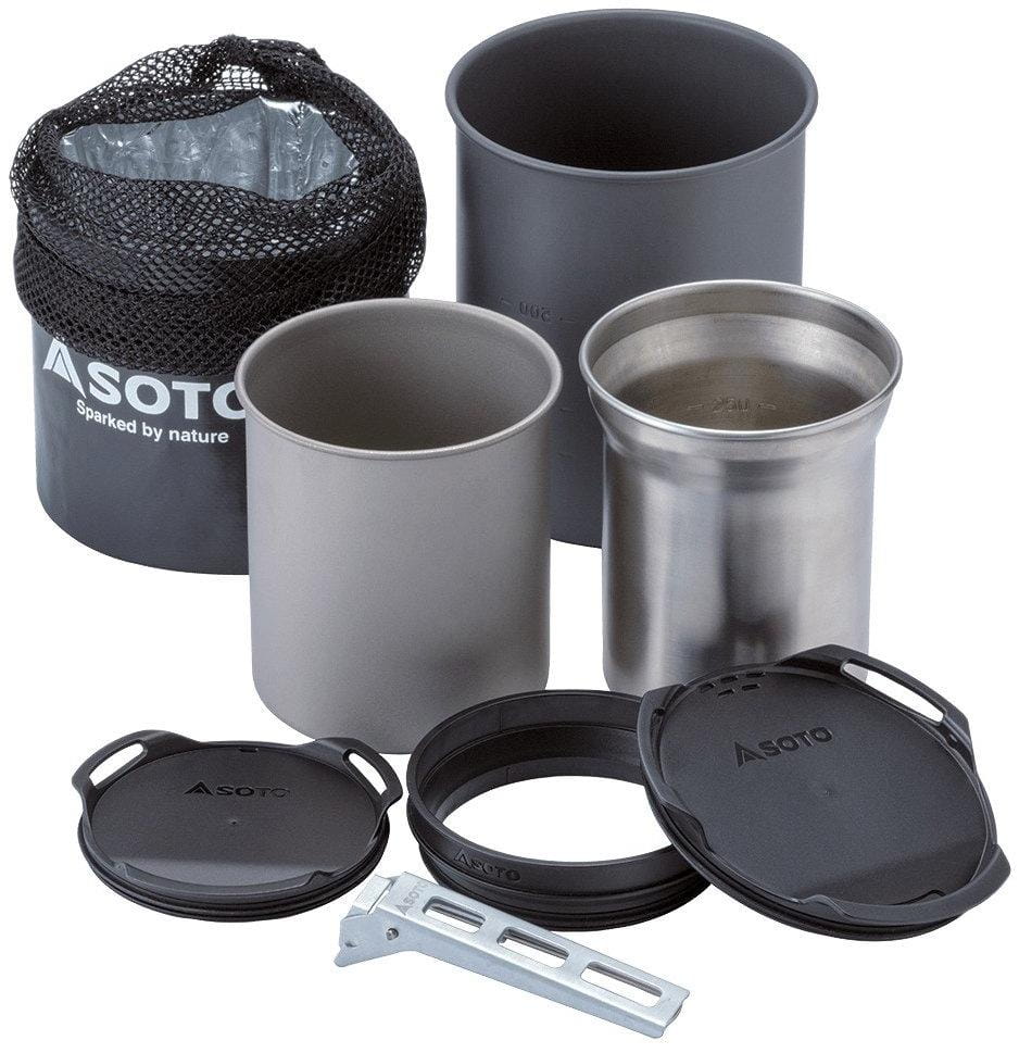 Комплект съдове Soto Thermostack + Cook Set Combo