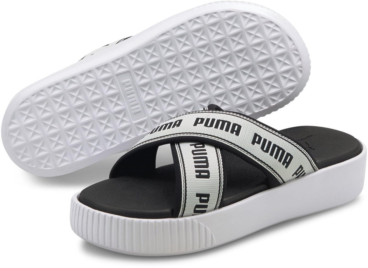 Sandały i klapki Puma Platform Slide Tape