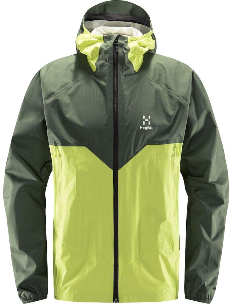 Pánská outdoorová bunda Haglöfs Bunda L.I.M Proof Multi světle zelená/tmavě zelená