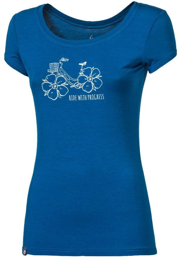 T-shirt pour femmes avec bambou Progress Liberta "Flowbike"