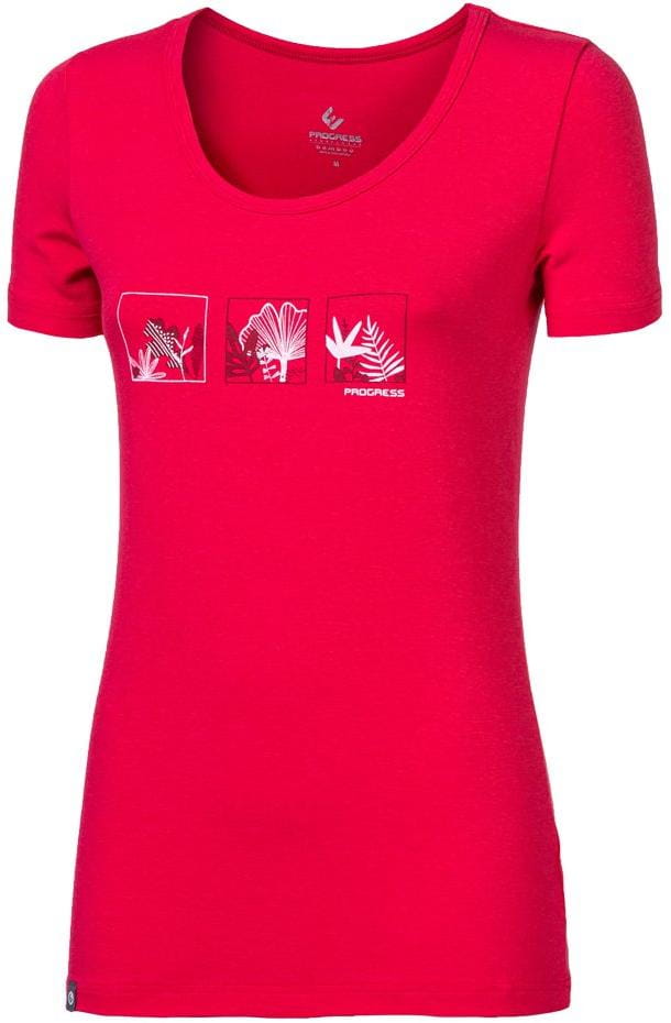 Damen-T-Shirt mit Bambus Progress Sasa "Flowindows"