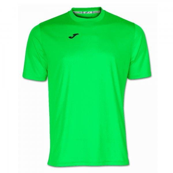  Pánské triko Joma T-Shirt Combi Green Fluor S/S