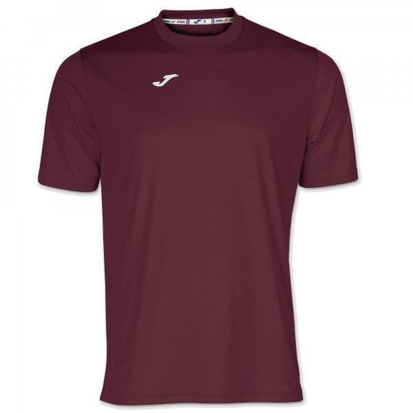  Pánske tričko Joma Combi S/S T-Shirt Burgundy