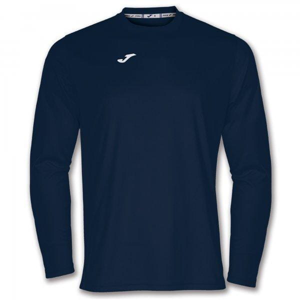  Pánske tričko Joma L/S T-Shirt Combi Navy Blue