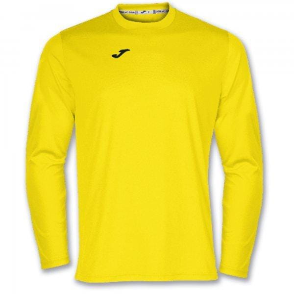  Pánské triko Joma Combi Yellow T-Shirt L/S