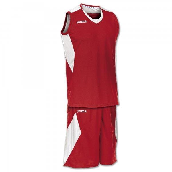 Sets Joma Set Space Red-White Sleeveless