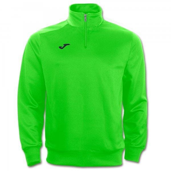  Heren sweatshirt Joma Sweatshirt Faraon Green Fluor 1/2 Zipper