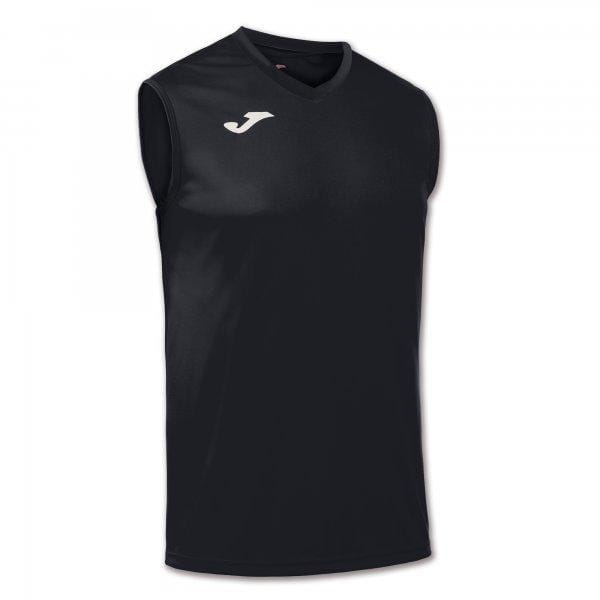  Herren-Tank-Top Joma Sleeveless T-Shirt Combi Black