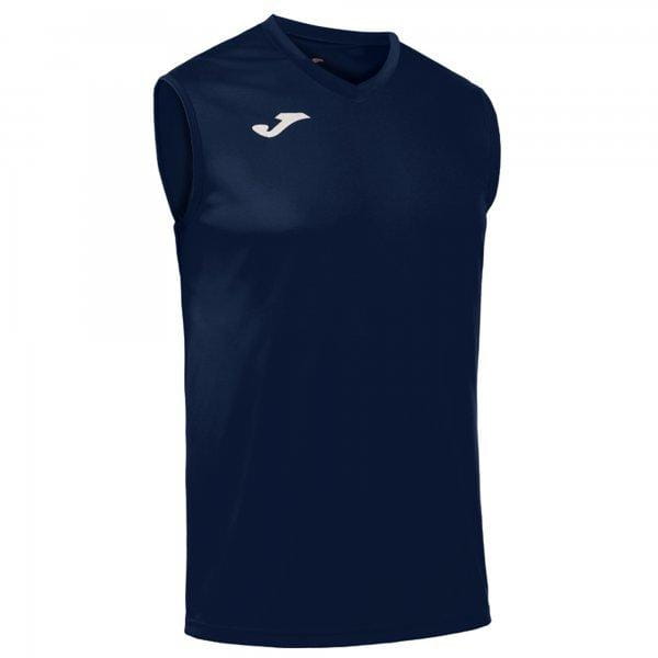  Herren-Tank-Top Joma Sleeveless T-Shirt Combi Navy Blue