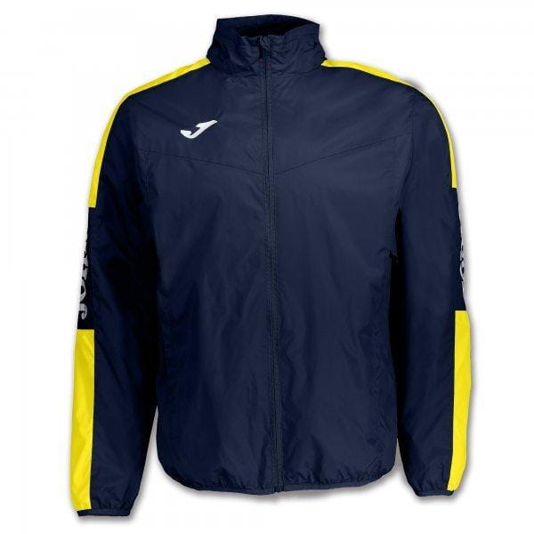  Pánská bunda do deště Joma Rainjacket Championship IV Navy-Yellow