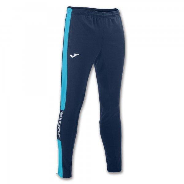  Hosen für Männer Joma Long Pant Championship IV Navy-Turquoise Fluor