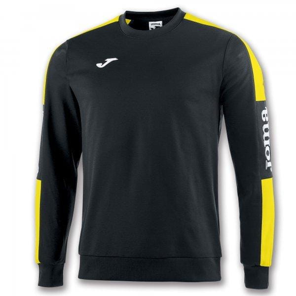  Sweatshirt für Männer Joma Sweatshirt Championship IV Black-Yellow