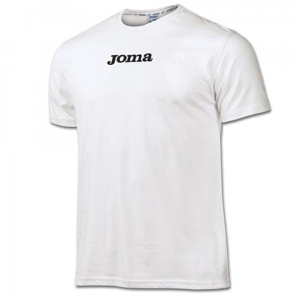 Herenhemd met korte mouwen Joma Lille T-Shirt Cotton White S/S