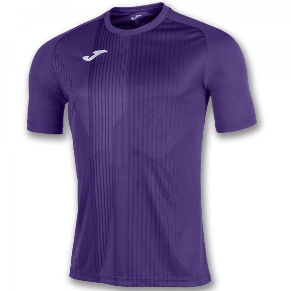  Pánské triko Joma S/S T-Shirt Tiger Violet
