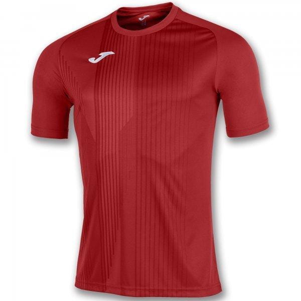  Koszula męska Joma S/S T-Shirt Tiger Red