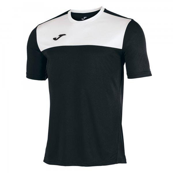  Pánske tričko Joma S/S T-Shirt Winner Black-White