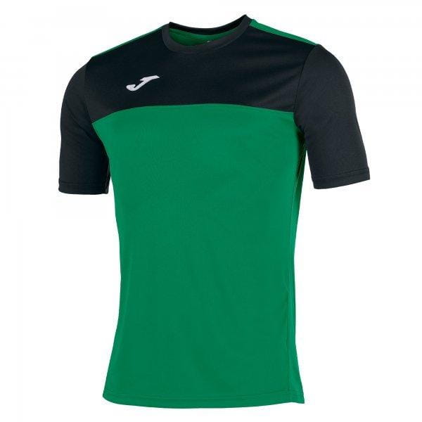  Pánske tričko Joma S/S T-Shirt Winner Green-Black