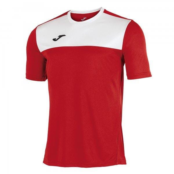  Pánské triko Joma S/S T-Shirt Winner Red-White
