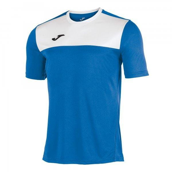  Pánske tričko Joma S/S T-Shirt Winner Royal Blue-White