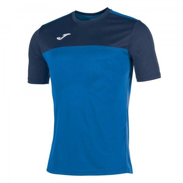  Pánske tričko Joma S/S T-Shirt Winner Royal/Navy Blue