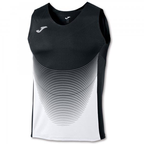  Herren-Tank-Top Joma Sleeveless T-Shirt Elite VI Black-White