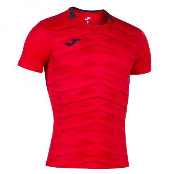  Pánske tričko Joma Myskin II T-Shirt Red S/S